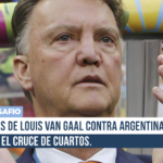 Las palabras de Louis van Gaal contra Argentina; se calienta el cruce de cuartos